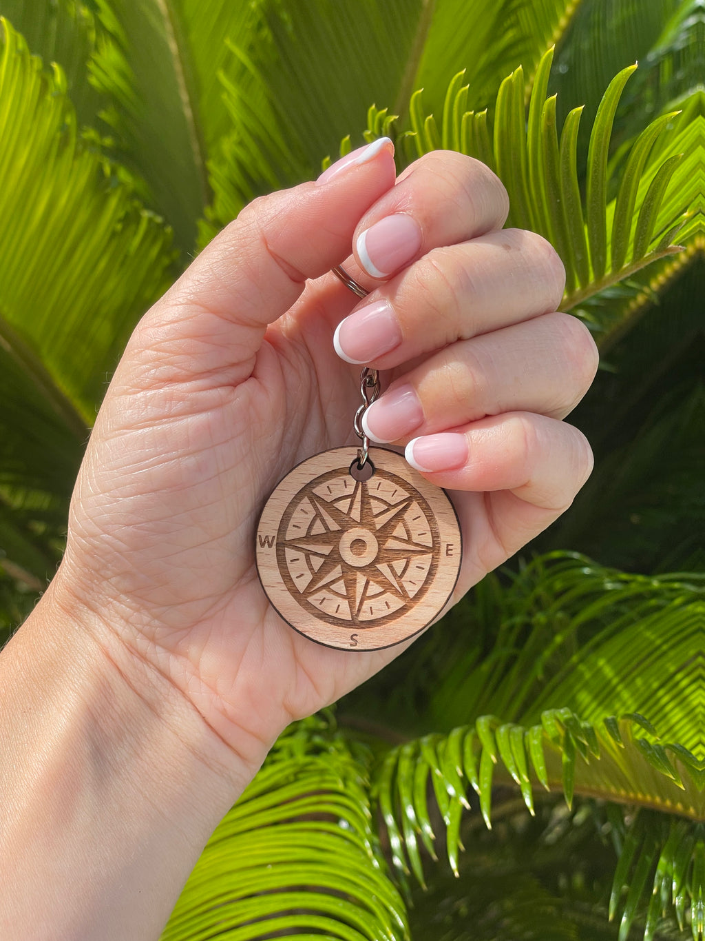 Porte clés "Boussole" 2 chances de gagner le van