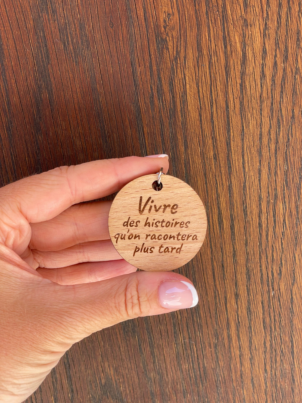 Porte clés "Boussole" 2 chances de gagner le van